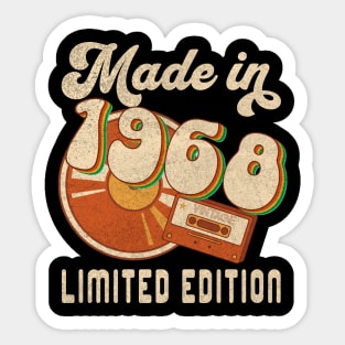 Made in 1968 Limited Edition Sticker